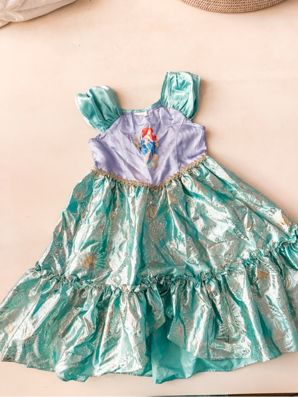 Disney Ariel Little Mermaid Nightgown | Size 4 | Princess Pajama Nightgown NWOT